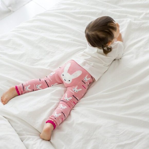 Eva & Elvin daily socks & tights for kids. Bunny. 24M One size - Picture 2 of 4